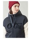 Picture Organic Clothing + Basement Plush Zip Hoodie W Dark Blue - 5