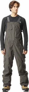 Picture Organic Clothing + Testy Bib Pants Raven Grey - 3