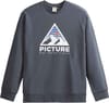 Authentic Crew Dark Blue + Picture Organic Clothing
