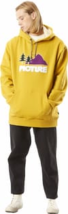 Picture Organic Clothing + Wampu Plush Hoodie Chai Tea - 3