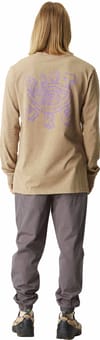 Picture Organic Clothing + Pachak LS Tee Beige Washed - 5