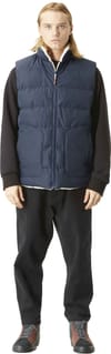 Picture Organic Clothing + Russello Bodywarmer Dark Blue - 3