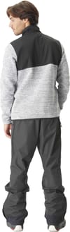 Picture Organic Clothing + Dauwy Fleece Grey Melange-Black - 4