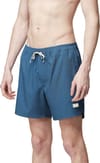 Picture Organic Clothing + Piau Solid 15 Boardshort Roc Blue - 3