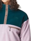 Picture Organic Clothing + Retro Arcca W 1/4 Fleece Sea Fog Deep Water - 3