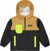 Snowy Toddler Jkt Brown Sugar Black + Picture Organic Clothing