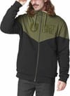 Basement Plush Zip Hoodie Tobacco Black + Picture Organic Clothing