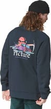 Picture Organic Clothing + Toanah Crew Dark Blue