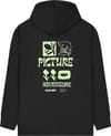 Picture Organic Clothing + Endako Zip Hoodie Black - 3