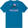 Picture Organic Clothing + Timont Tech Tee Urban Serenity Blue - 3