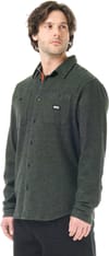 Picture Organic Clothing + Lewell Shirt Olivine - 3