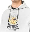 Picture Organic Clothing + Cheasy Hoodie Grey Melange - 5