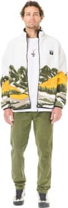 Picture Organic Clothing + Hafdals Zip Fleece Grape Leaf - 5