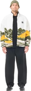 Picture Organic Clothing + Hafdals Zip Fleece Grape Leaf - 6