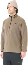 Picture Organic Clothing + Weavy 1/4 Grid Fleece Shitake - 3