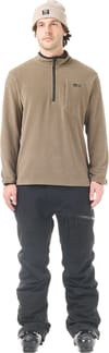 Picture Organic Clothing + Weavy 1/4 Grid Fleece Shitake - 6