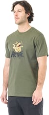 Picture Organic Clothing + Cheasy Tee Grape Leaf Melange - 3