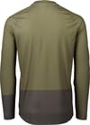 POC + Mtb Pure Ls Jersey Epidote Green/Sylvanite Grey