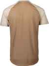 POC + Mtb Pure Tee Jasper Brown/Lt Sandstone Beige