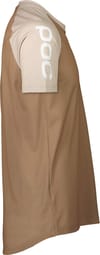 POC + Mtb Pure Tee Jasper Brown/Lt Sandstone Beige - 3