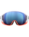 POC + Zonula Rs Hydrogen White/Zink Orange/Partly Sunny Orange