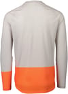 POC + Mtb Pure LS Jersey Granite Grey Zink Orange