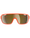POC + Do Blade Fluorescent Orange Translucent - Ecran Violet/Gold Mirror