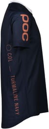 POC + MTB Pure Tee Turmaline Navy/Hydrogen White - 3