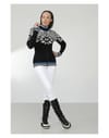 Poivre Blanc + Knit Jacket Black - 3