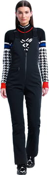 Poivre Blanc + Stretch Ski Bib Pants Black - 3