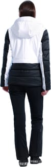 Poivre Blanc + Mechanical Stretch Ski Jacket White/Black - 3