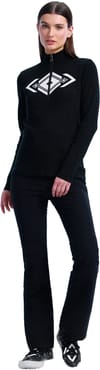 Poivre Blanc + Active Knit Sweater Black - 3