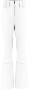 High Waist Softshell Pants White + Poivre Blanc