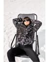 Poivre Blanc + Julie Ski Jacket Paisley Black