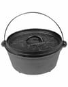 Cast Iron Dutch Oven Cast Iron + Poler