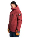 Quiksilver + Mission Soli Jk M Snow Jacket Ruby Wine - 3