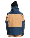 Quiksilver + Mission Block M Snow Jacket Insignia Blue