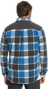 Quiksilver + North Seas M Shirt Snorkel Blue Checks - 4