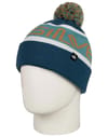 Summit Youth Beanie Majolica Blue + Quiksilver