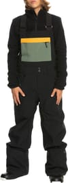 Mash Up Youth Bib True Black + Quiksilver