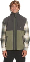 Fz Polar Vest Thyme + Quiksilver