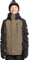 Quiksilver + Mission Block Youth Jacket Canteen - 3