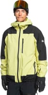 Quiksilver + Ultralight 20K Jacket Celery Green - 3