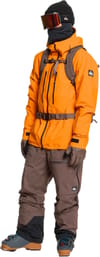 Quiksilver Pro Path Gore-Tex 2L Jacket Orange Pepper Ski jackets