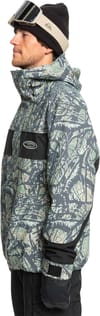 Quiksilver + High Altitude 20K Jacket Woodland Abstract Sea Spray - 5