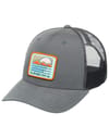 Fabled Season Trucker Cap Dark Shadow + Quiksilver