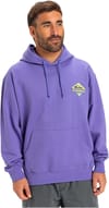 Quiksilver + Apog Heritage Hoodie Dusted Peri - 4