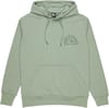 Quiksilver + Graphic Mix Hoodie Chinois Green