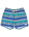 Surfsilk Straight Volley 16 Global Heat Dusted Peri + Quiksilver