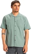 Quiksilver + Heartbeat SS Shirt Chinois Green - 3